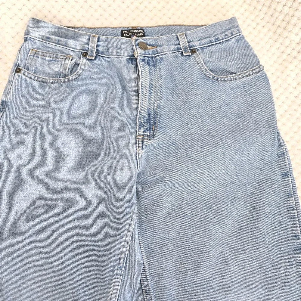Polo‎ Jeans Co. Ralph Lauren Jeans Boys Size 16 Blue Denim Straight Leg Vintage